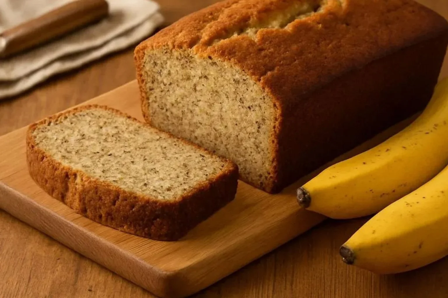 Classic Bread Machine Banana Bread