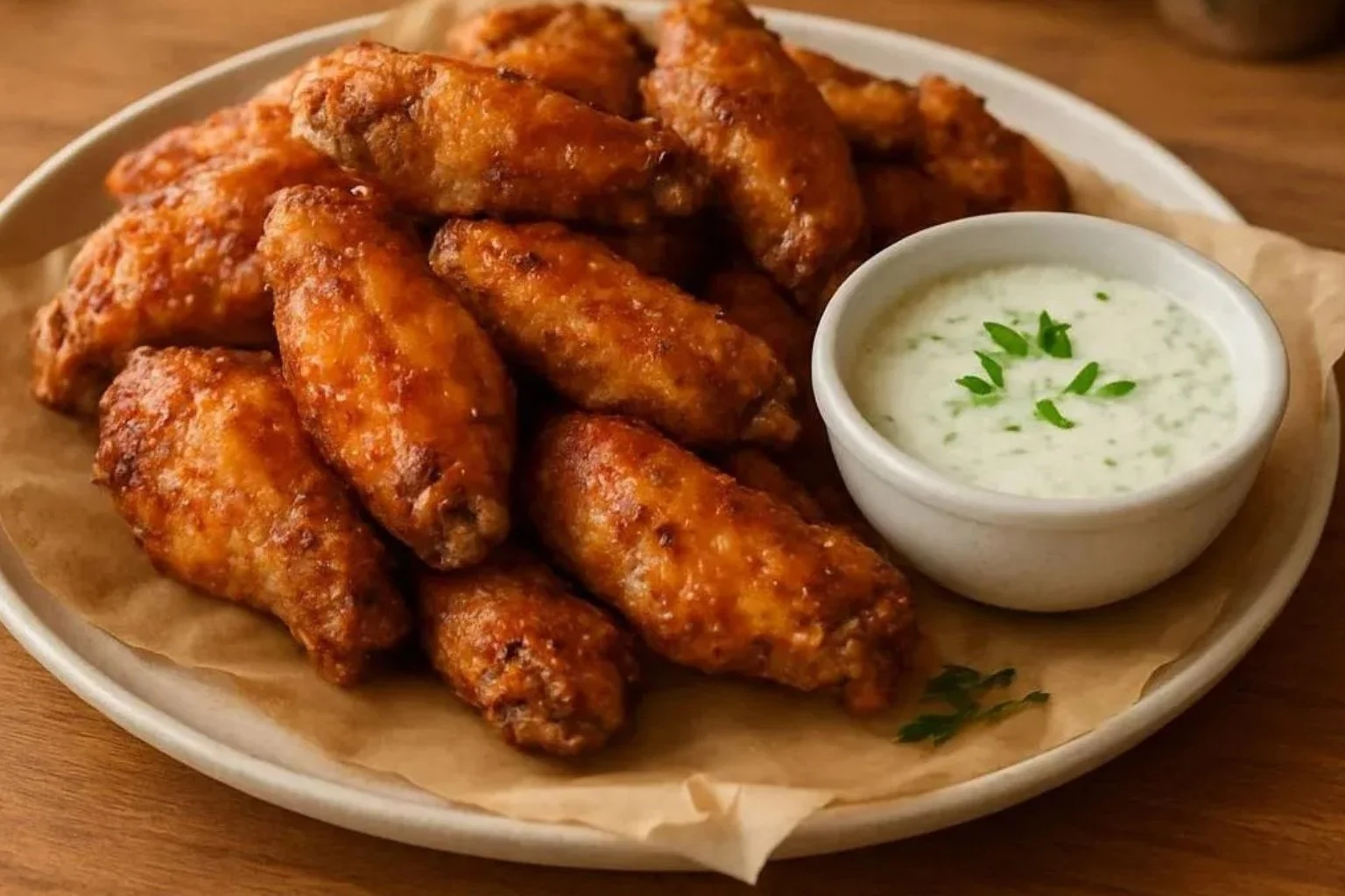 Crispy Baked Chicken Wings