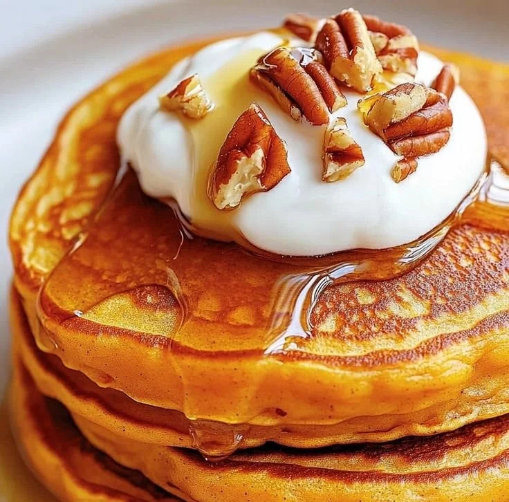 Fluffy Sweet Potato Pancakes