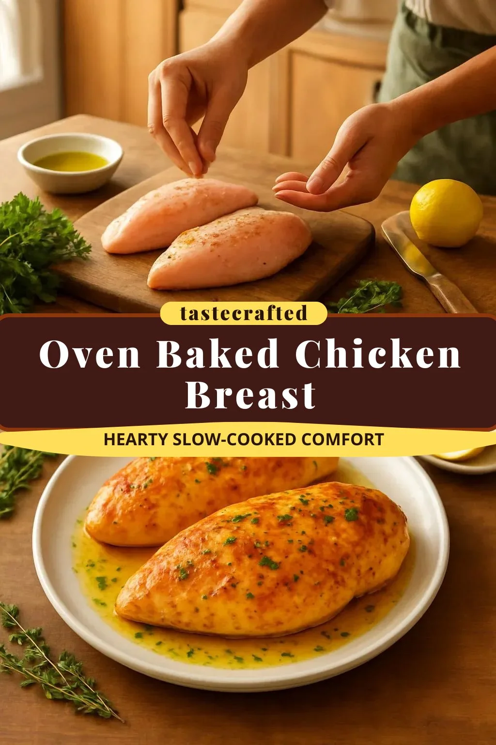 Oven Baked Chicken Breast