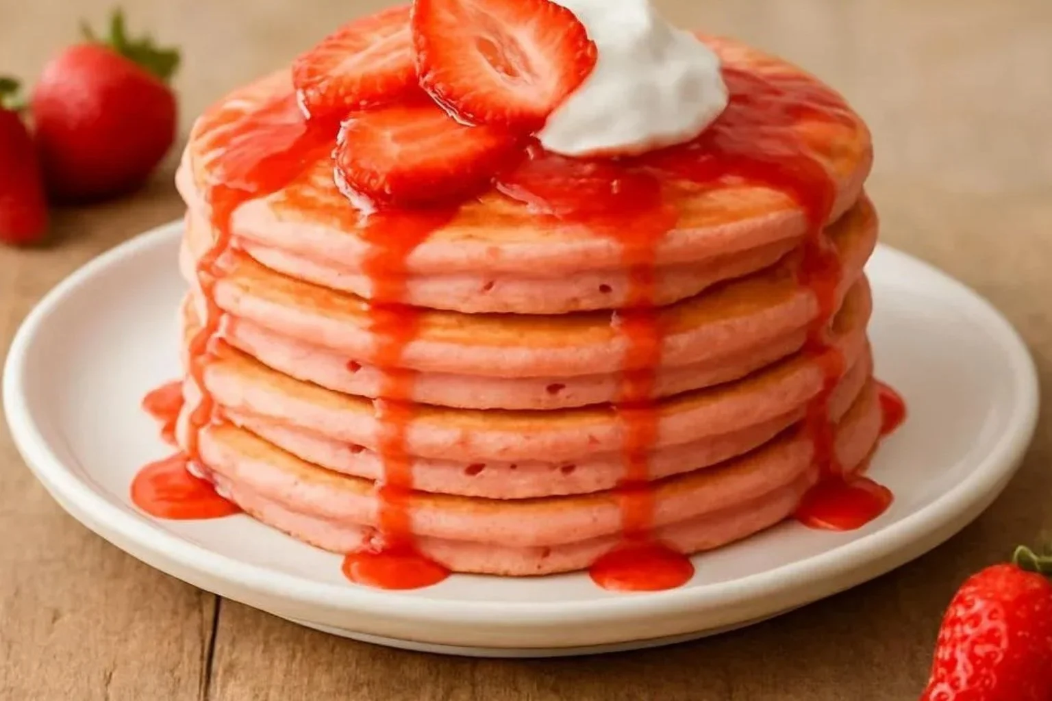 Strawberry Pancakes